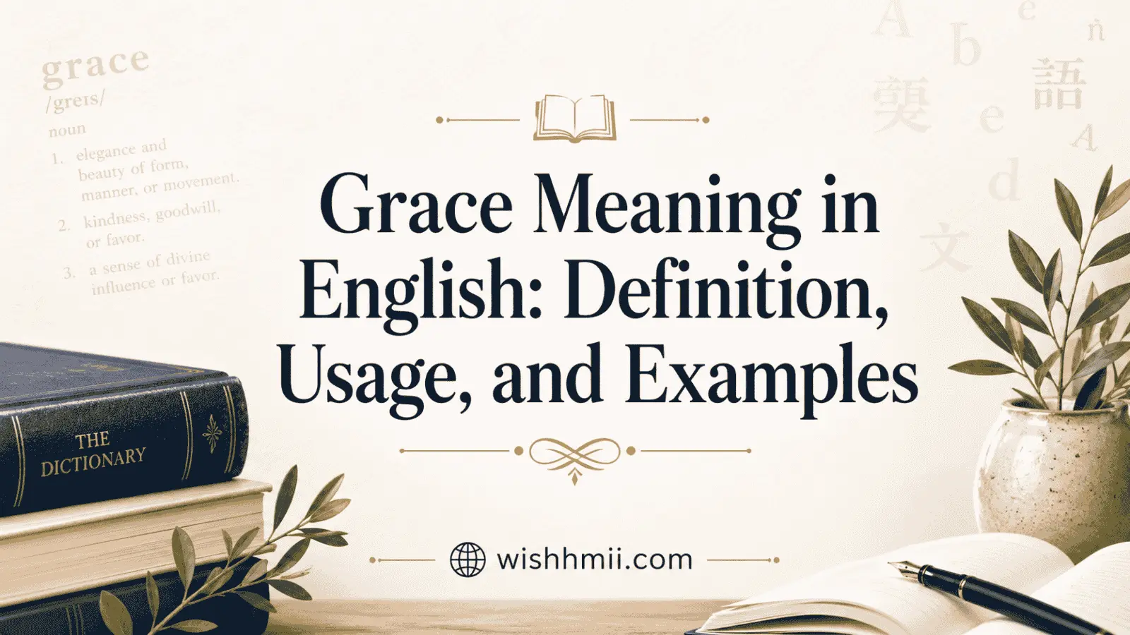Grace Meaning in English: Definition, Usage, and Examples
