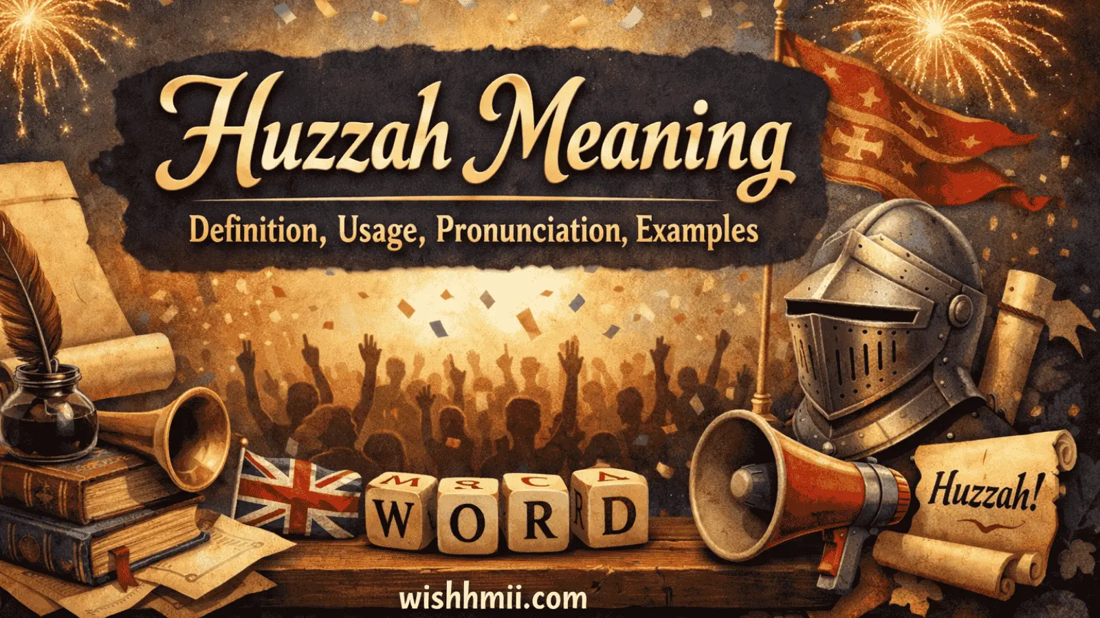 Huzzah Meaning: Definition, Usage, Pronunciation, Examples