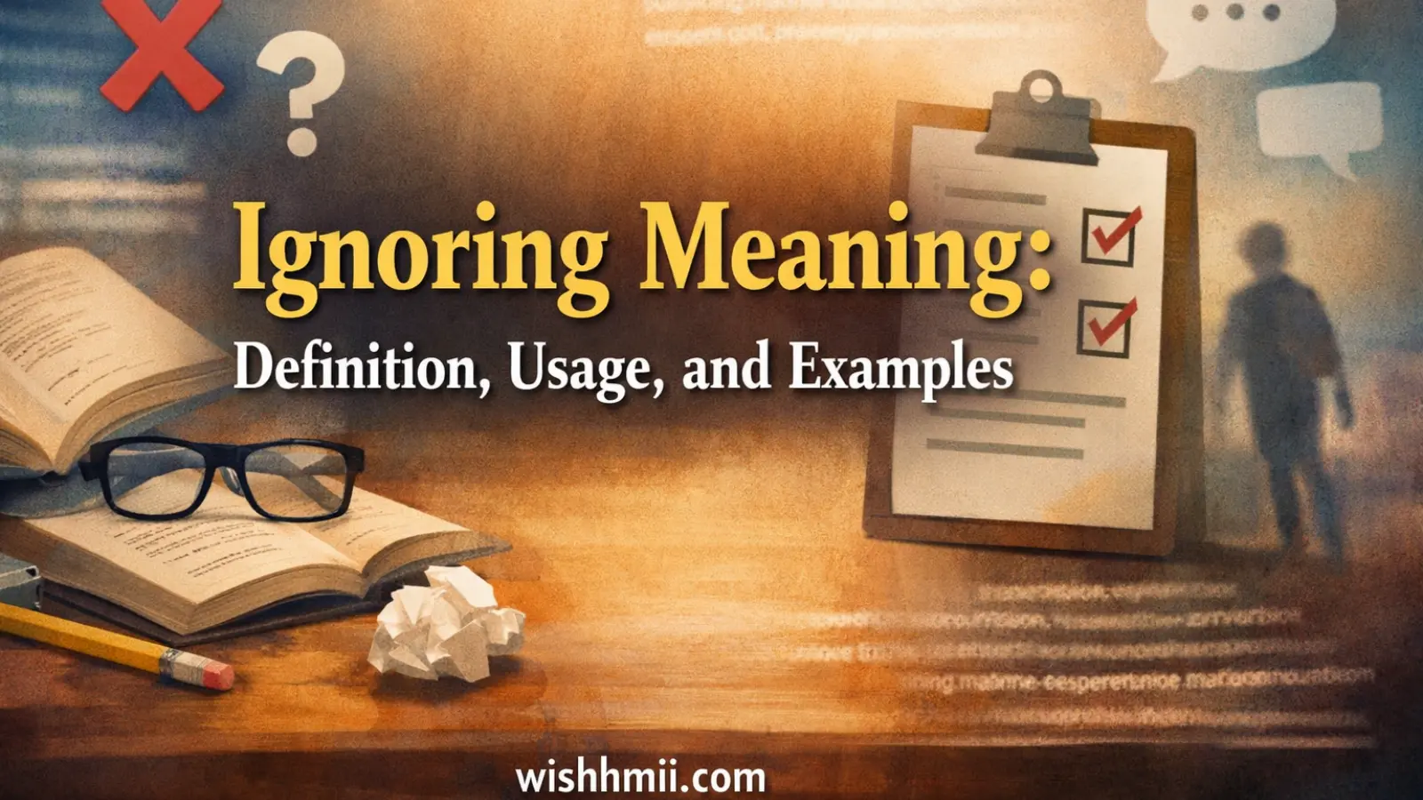 Ignoring Meaning: Definition, Usage, and Examples