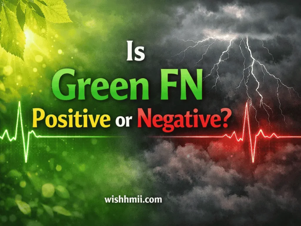 Is Green FN Positive or Negative?