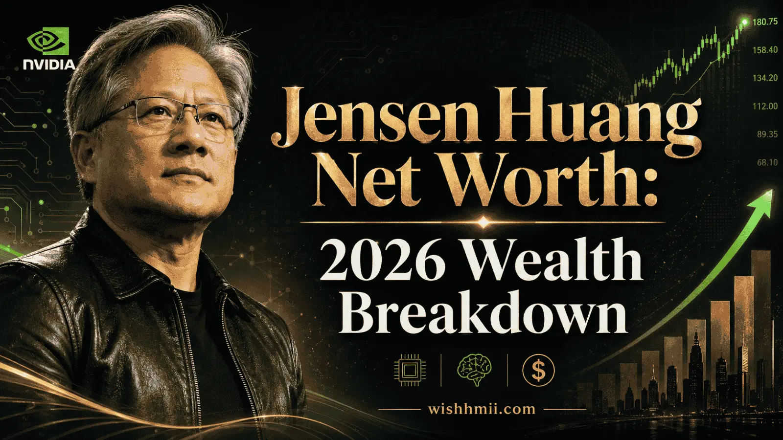 Jensen Huang Net Worth: 2026 Wealth Breakdown