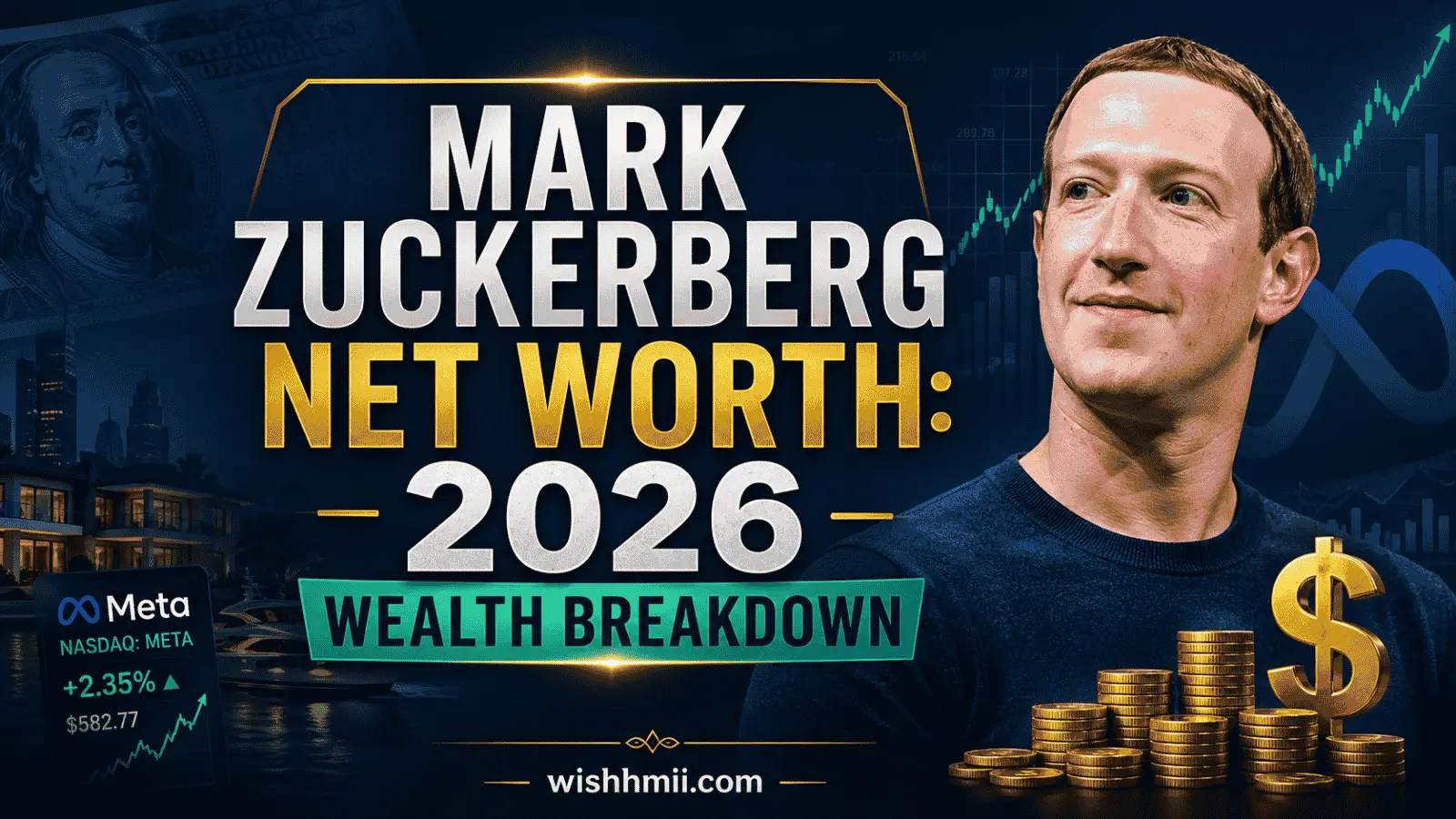 Mark Zuckerberg Net Worth: 2026 Wealth Breakdown