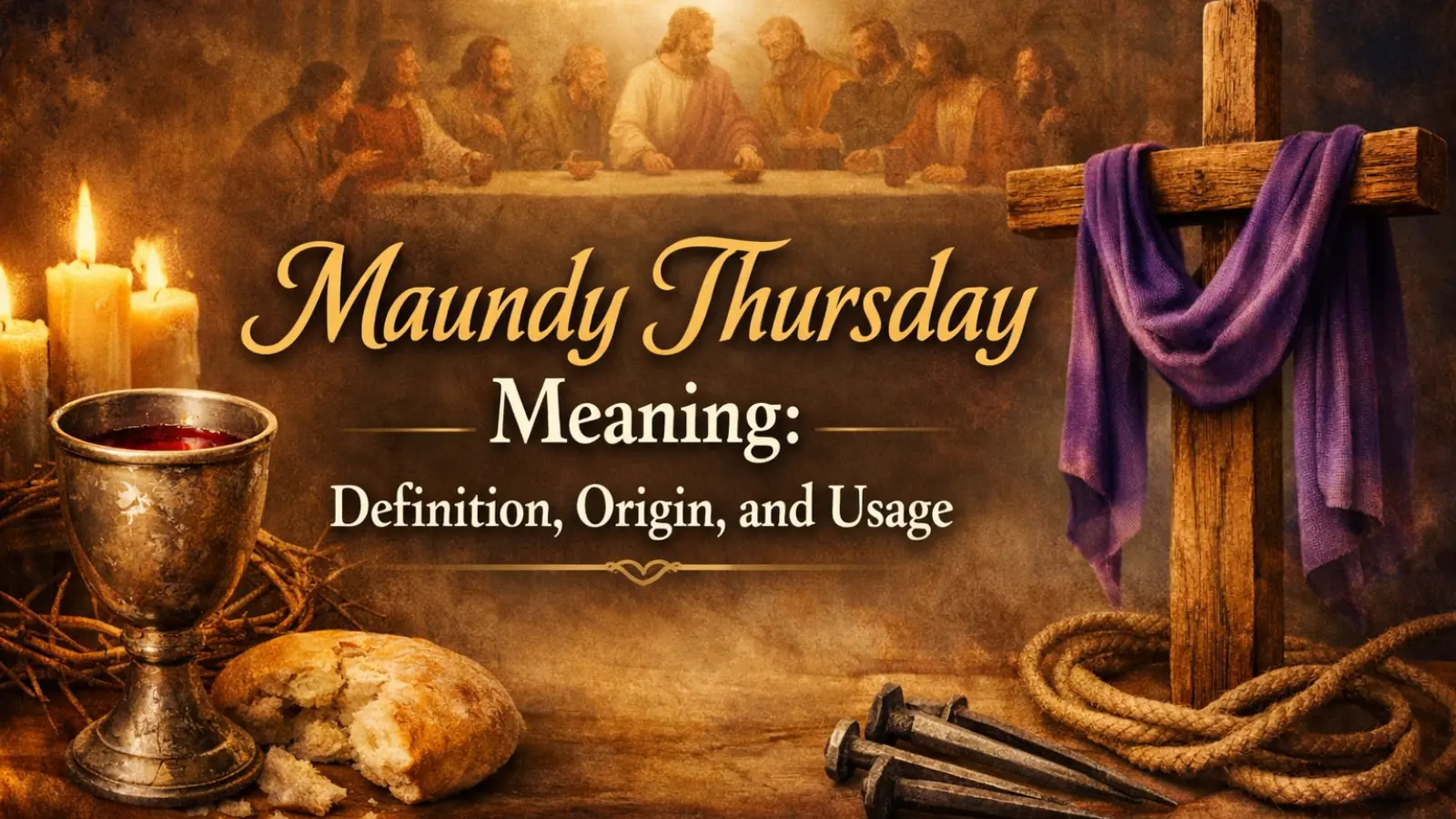 Maundy Thursday Meaning: Definition, Origin, and Usage