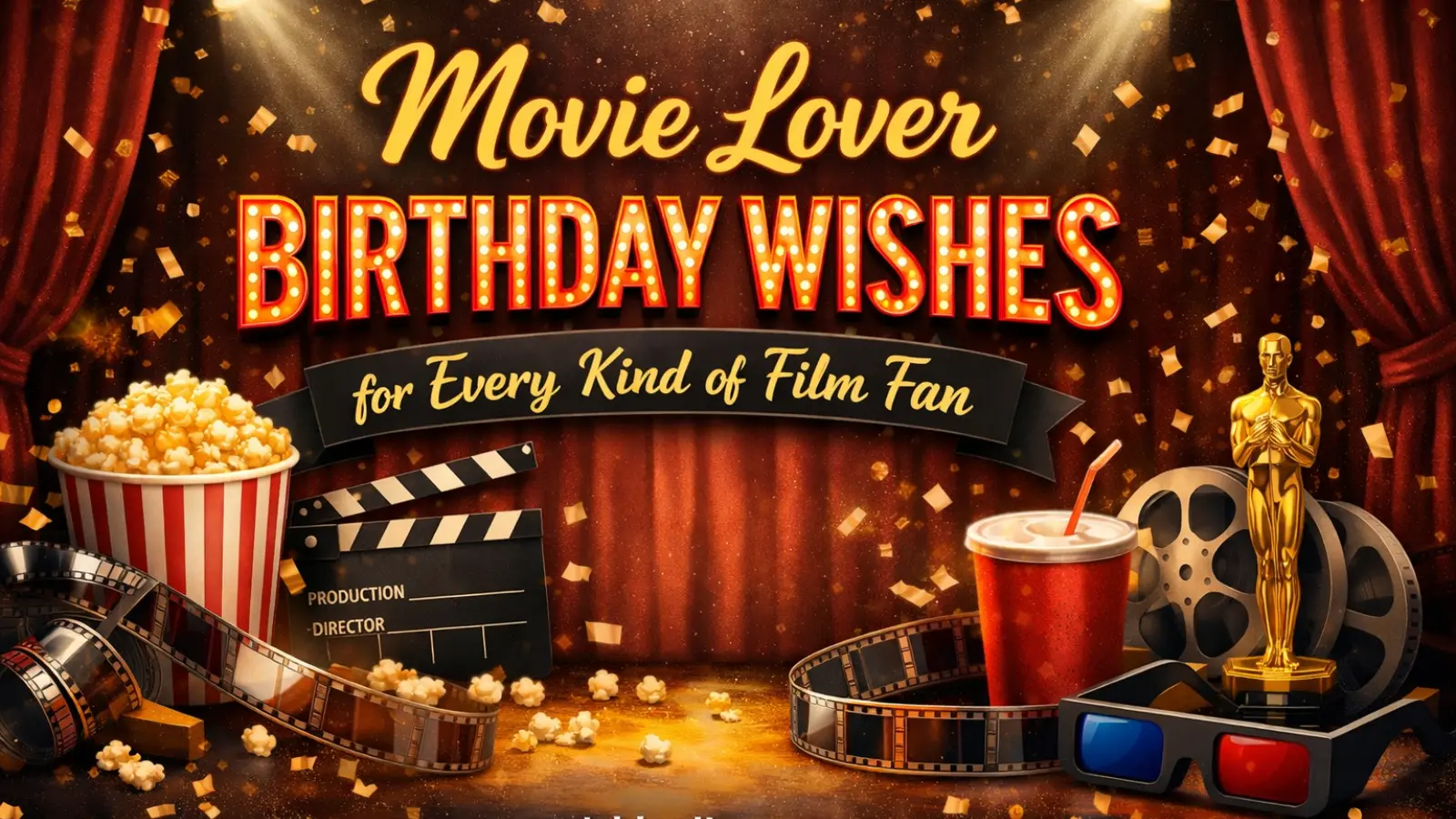 Movie Lover Birthday Wishes for Every Kind of Film Fan