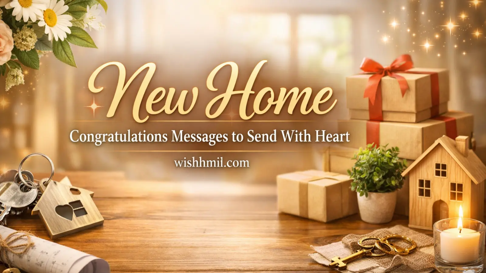 New Home Congratulations Messages to Send With Heart