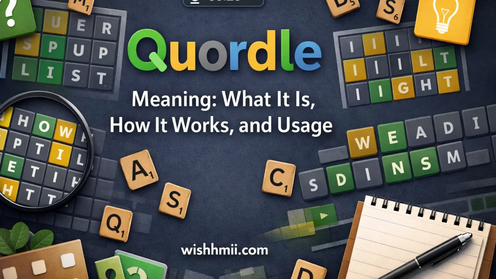 Quordle Meaning: What It Is, How It Works, and Usage