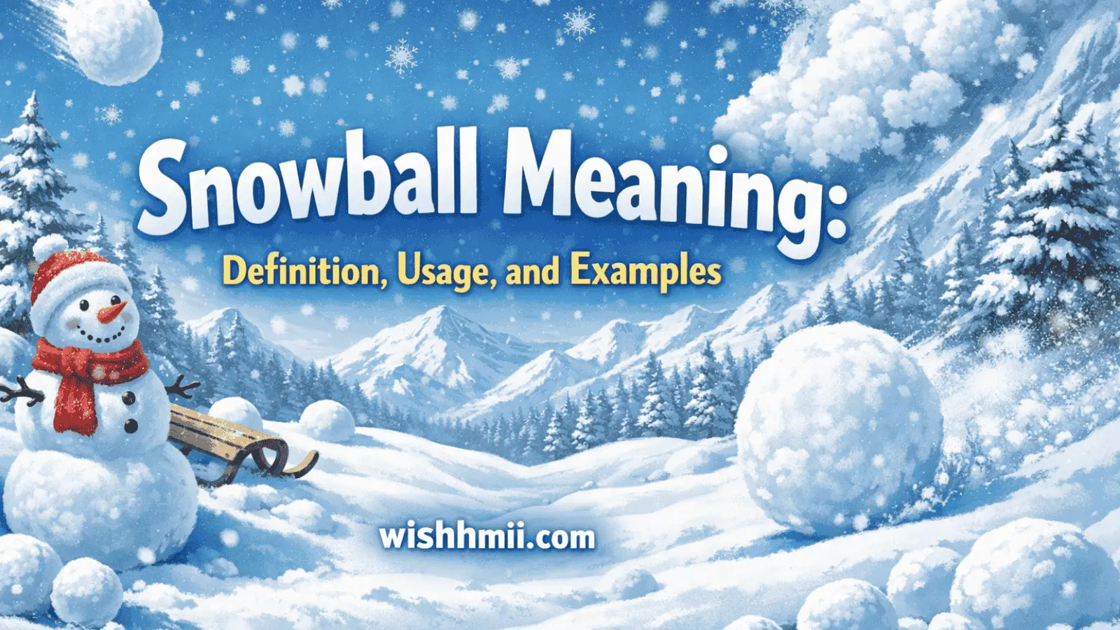 Snowball Meaning: Definition, Usage, and Examples