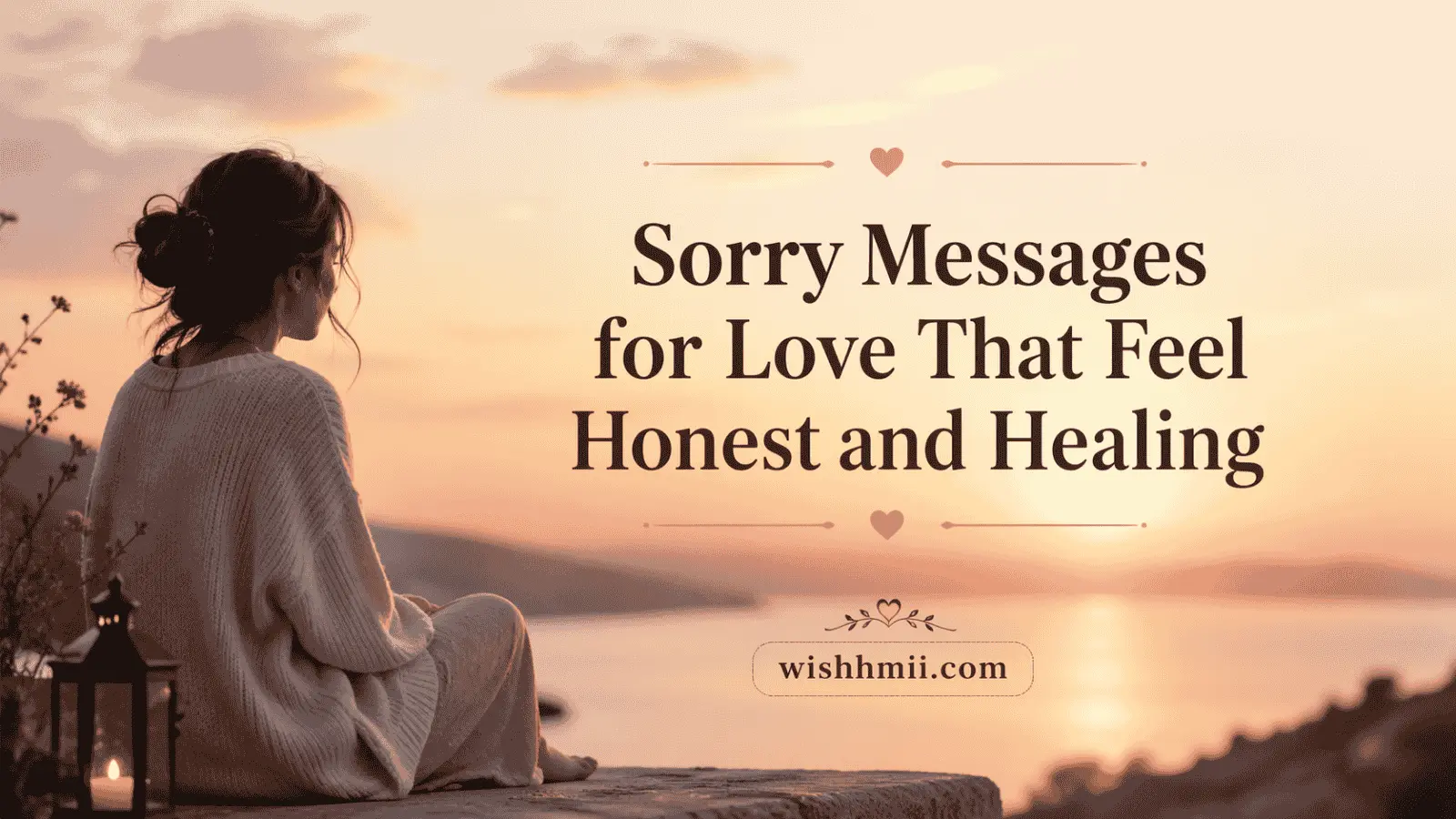 Sorry Messages for Love That Feel Honest and Healing