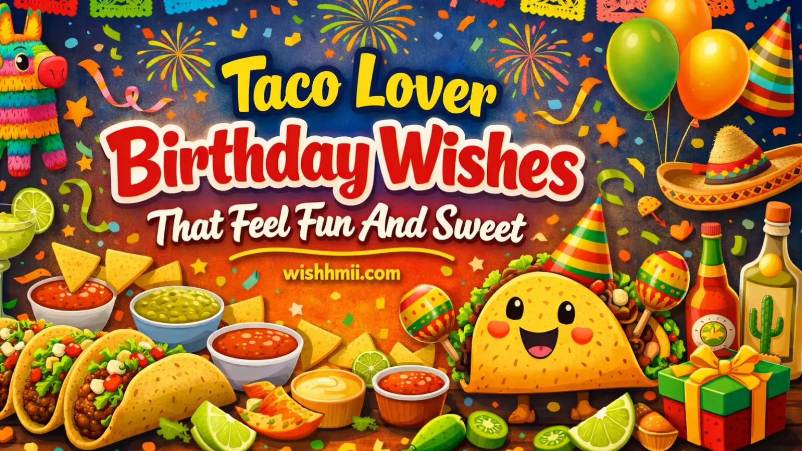 Taco Lover Birthday Wishes That Feel Fun And Sweet