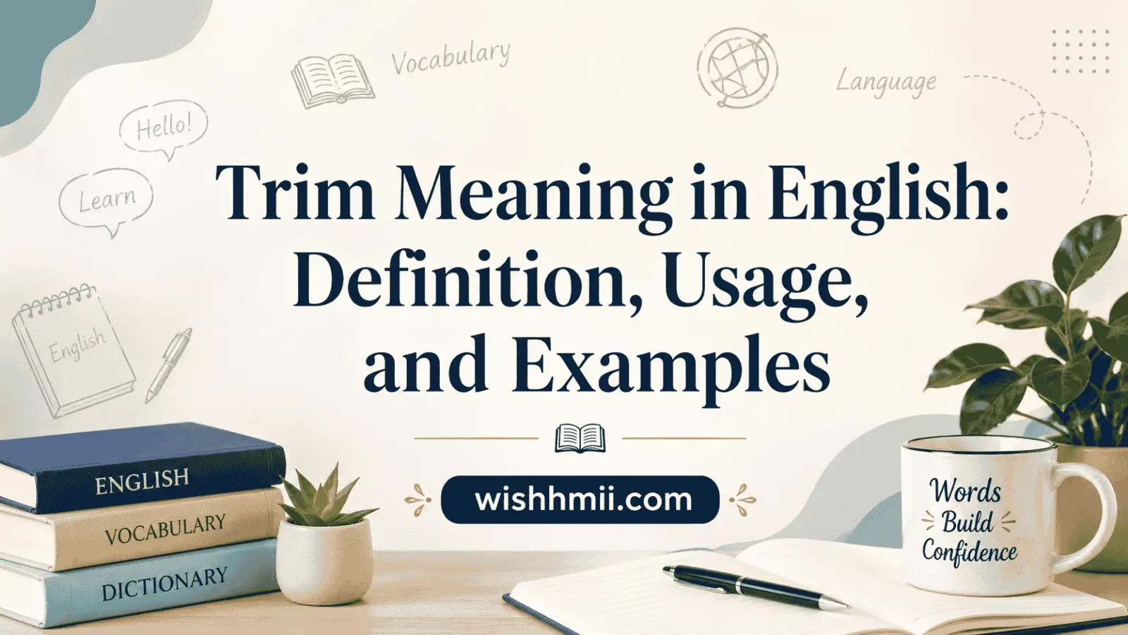 Trim Meaning in English: Definition, Usage, and Examples