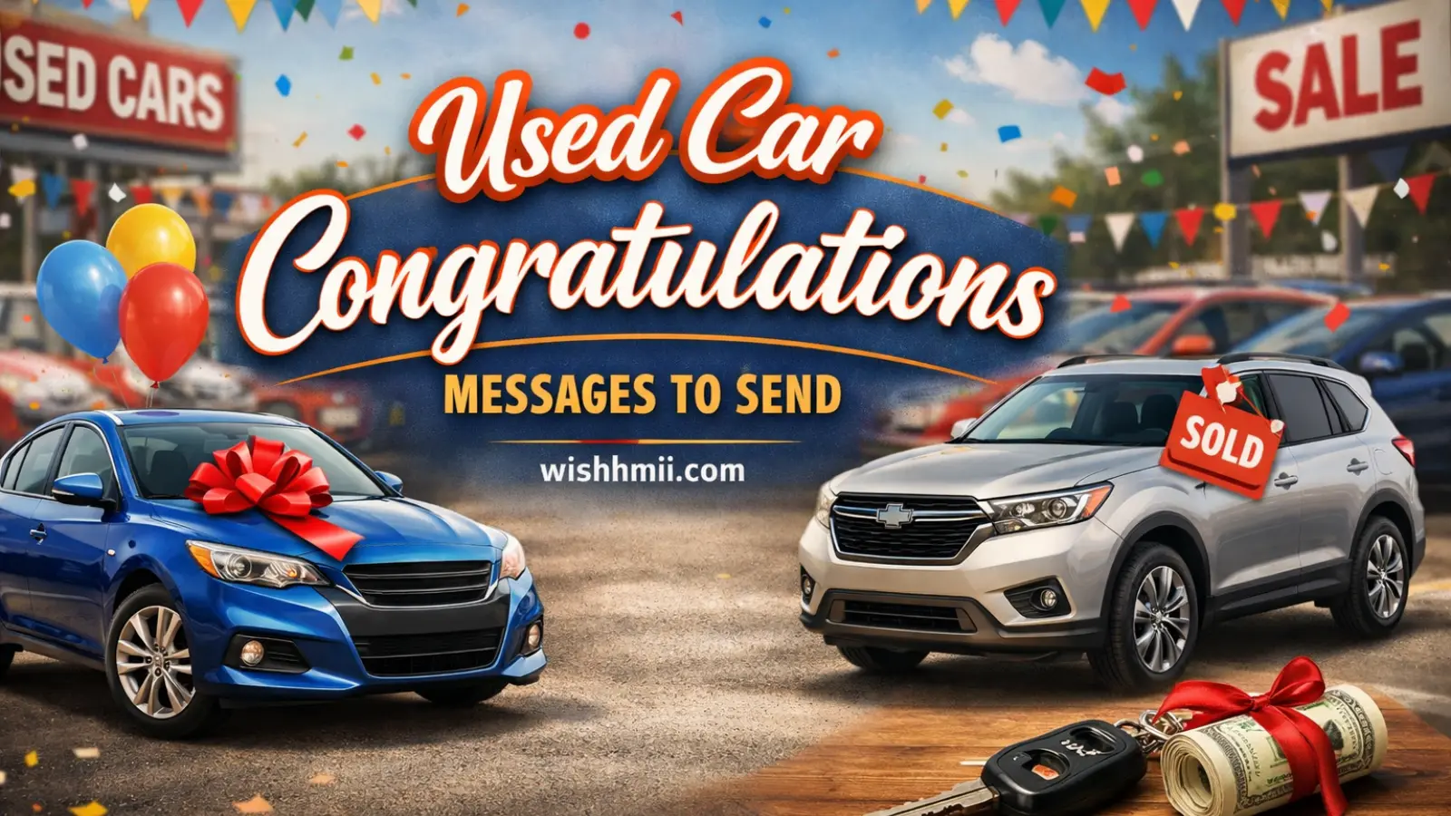 Used Car Congratulations Messages to Send