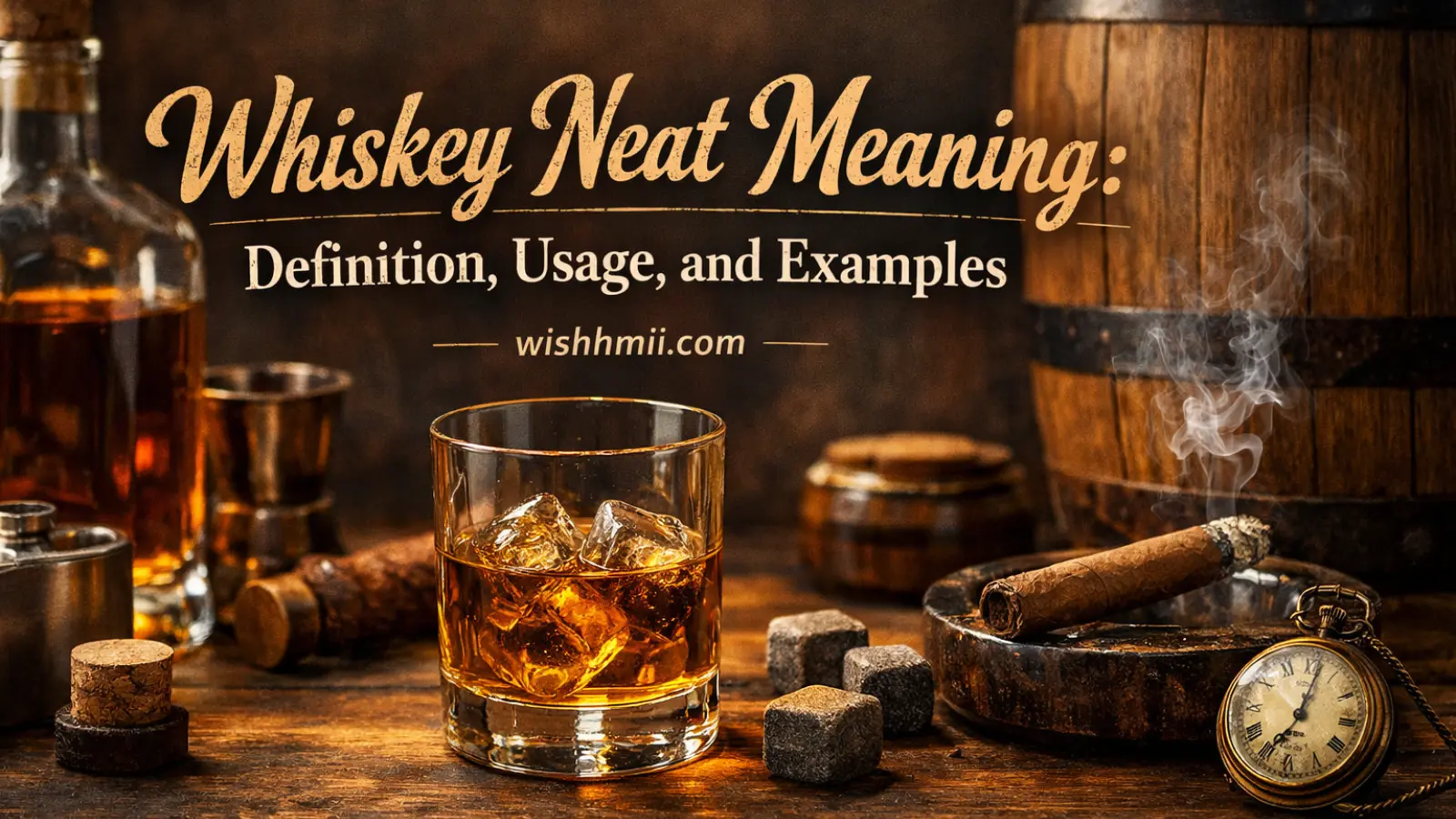 Whiskey Neat Meaning: Definition, Usage, and Examples