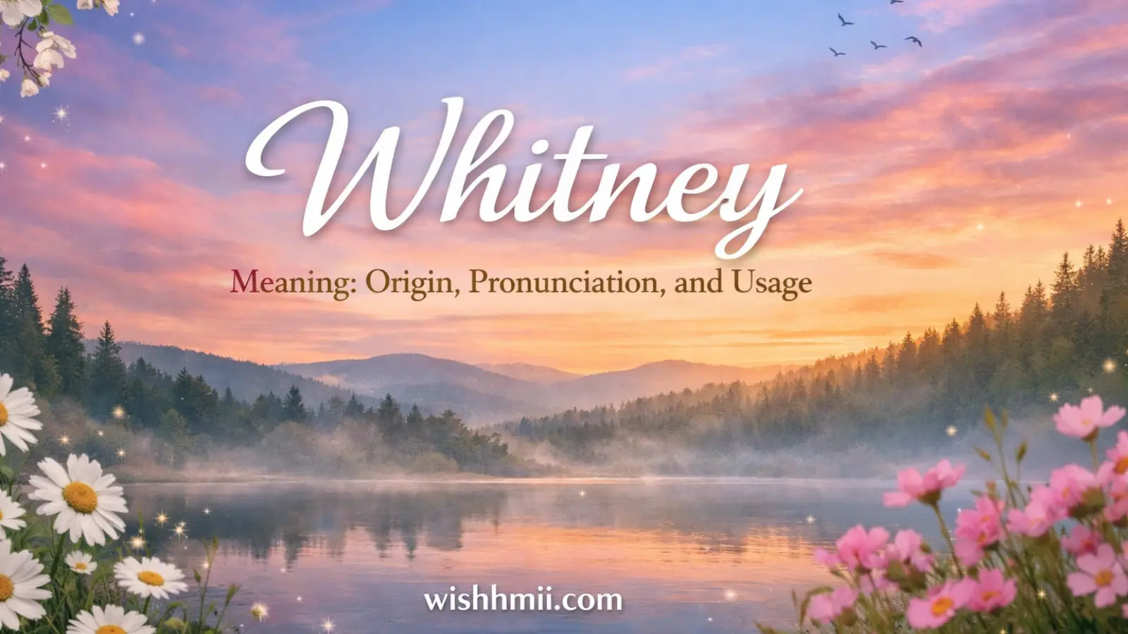 Whitney Meaning: Origin, Pronunciation, and Usage