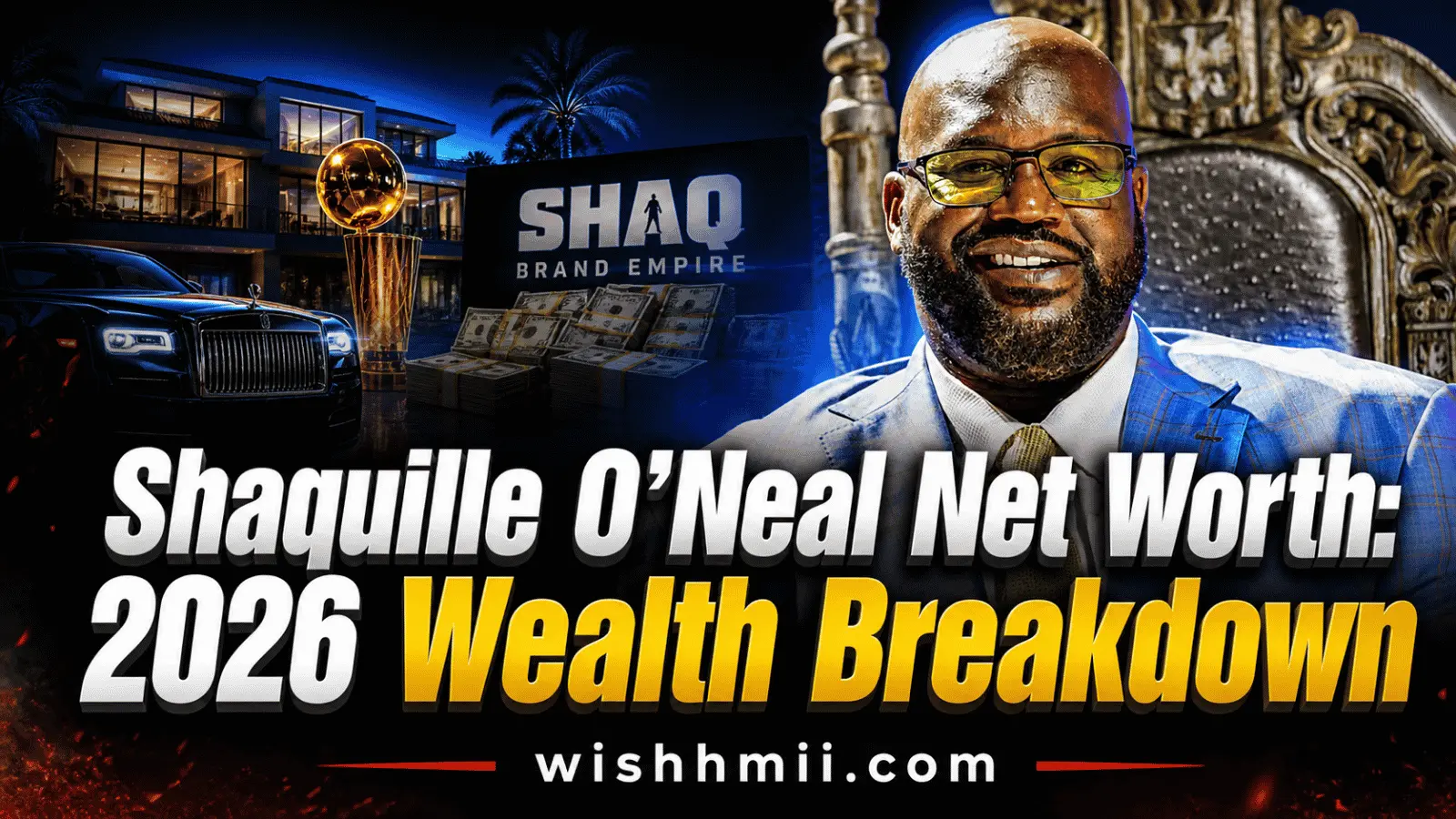 Shaquille O’Neal Net Worth: 2026 Wealth Breakdown